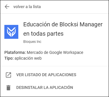 Eliminar la aplicación BEE