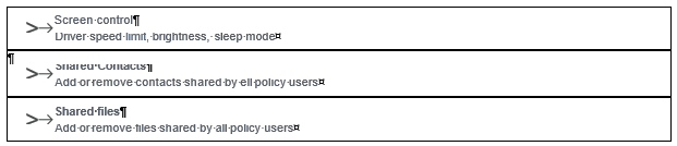 Pestaña Controles del dispositivo Extras