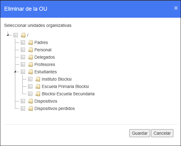 Delegados: ventana para eliminar política de la unidad organizativa