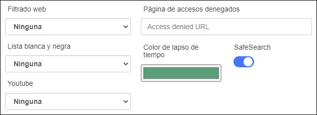 Campos de política de DNS