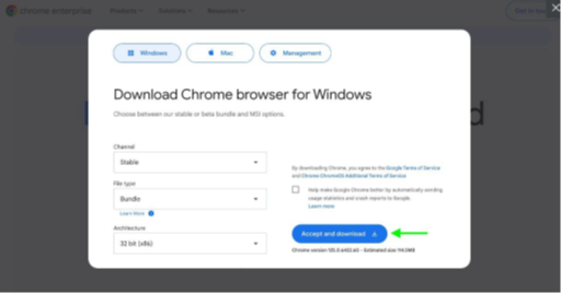 Descargar Chrome para Windows