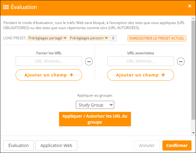 Période d'évaluation