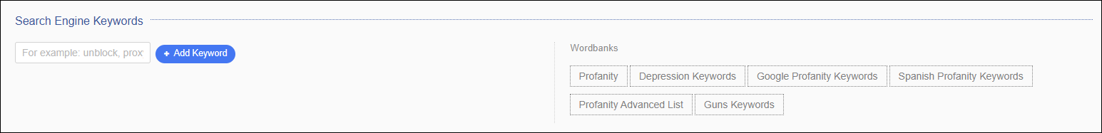 Alerting Conditions Search Engine Keywords