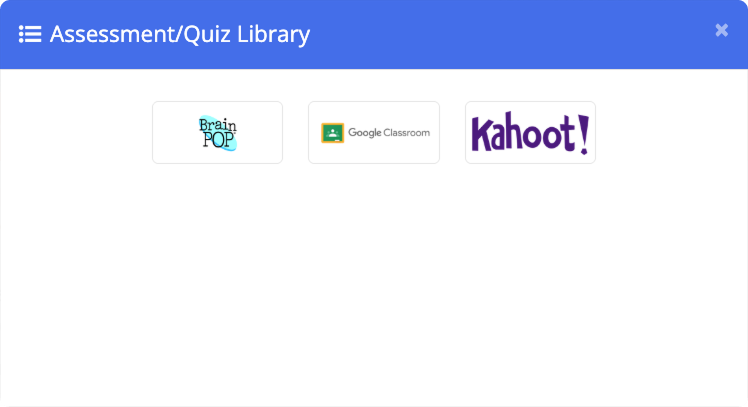 Assessment Quiz Library