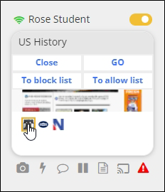 Student Tile Tabs