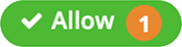 Allow Access Request Button