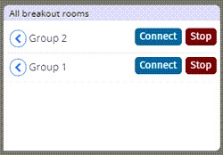 Start All Breakout Rooms Window