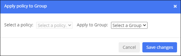 Apply Policy to Group Window