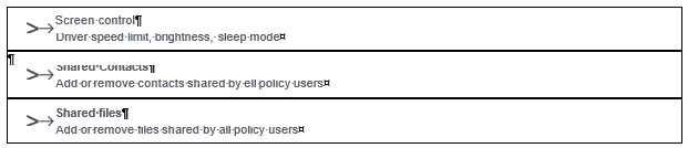 Device Controls Tab Extras Extras da guia Controles do dispositivo