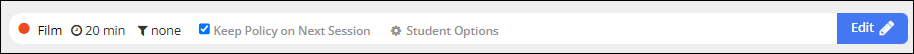 Edit Class Options