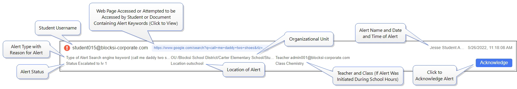 Alert Descriptions