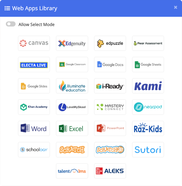 Web Apps Library