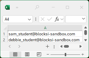 Student Import CSV Sample File