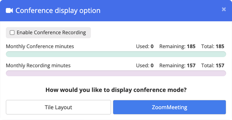 Conference Window