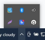 AD Sync Taskbar 2 Barra de tarefas do AD Sync 2
