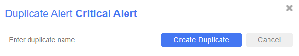Duplicate Alert Window