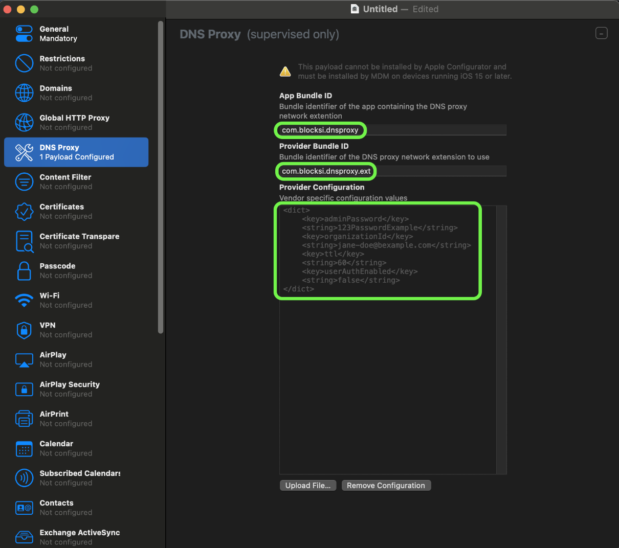 Proxy DNS