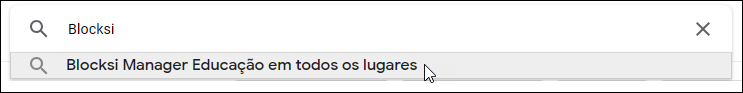 Google Workspace Marketplace - Pesquisa Blocksi